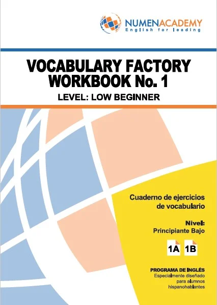 VOCABULARY FACTORY WORKBOOK N.º 1