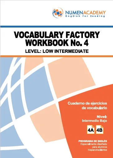 VOCABULARY FACTORY WORKBOOK N.º 4